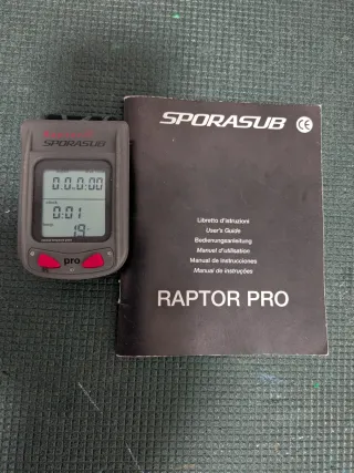 Ordenador Apnea Sporasub Raptor Pro
