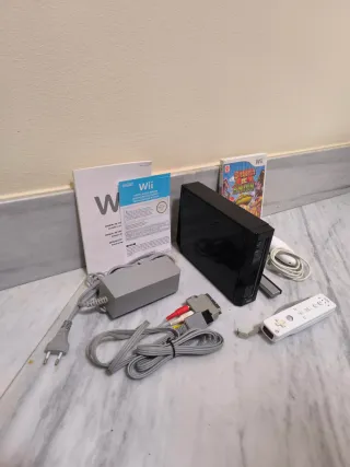 Nintendo Wii Black Edition + HDD e Giochi
