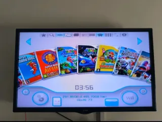 Nintendo Wii Black Edition + HDD e Giochi