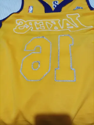 Camiseta Pau Gasol Lakers Adidas Talla S