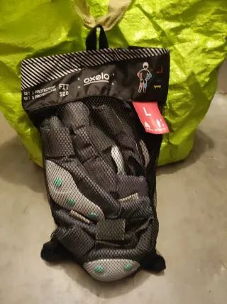 Patines en línea talla 40 y protecciones