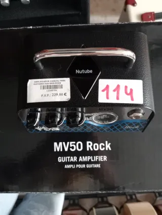 Amplificador portátil guitarra Vox MV50 Rock