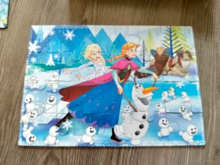 2 Puzzles Frozen Clementoni 20 piezas 3+