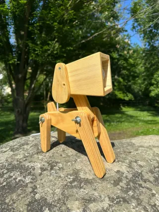 Lámpara Perro Decorativo Hecho a Mano