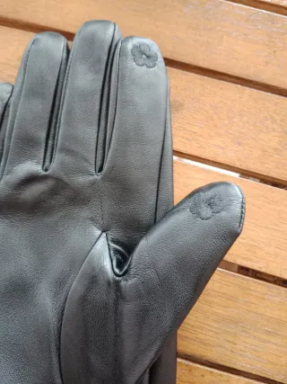 Guantes Mimi-Mua Mujer Negros