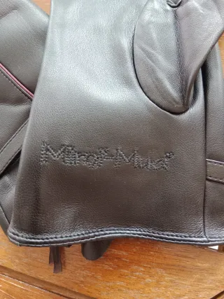 Guantes Mimi-Mua Mujer Negros