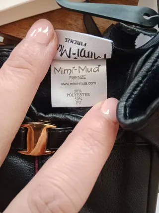 Guantes Mimi-Mua Mujer Negros