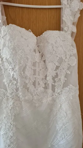 Vestido novia NUEVO sin usar encaje