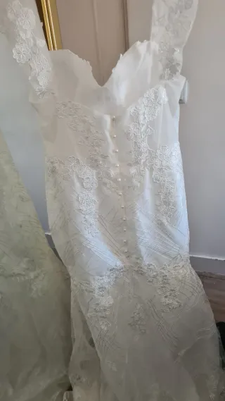 Vestido novia NUEVO sin usar encaje