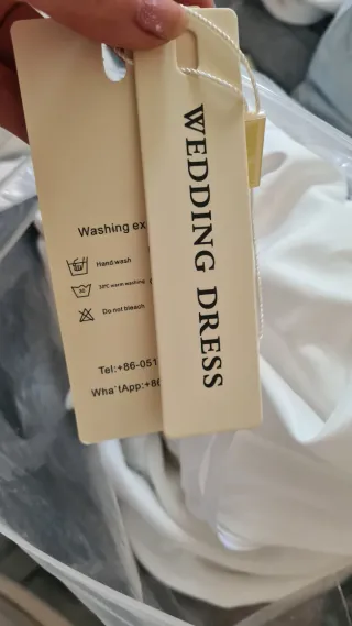 Vestido novia NUEVO sin usar encaje