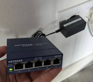 Switch Netgear GS105 Gigabit 5 Puertos