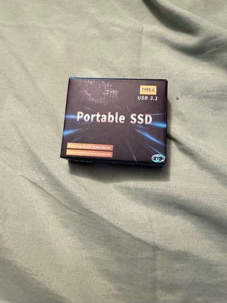 SSD Portátil USB 3.1 Tipo-C 2TB