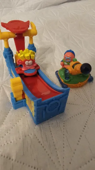 Juego de Patineta y Cañón