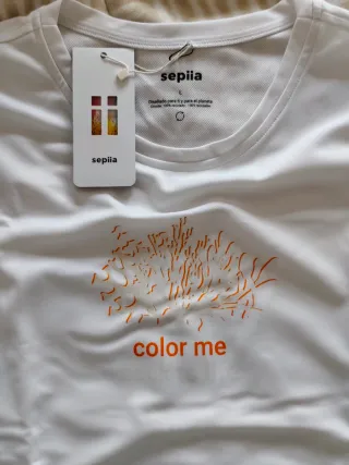 Camiseta SEPIIA Coral Talla L