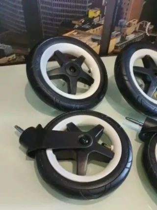 4 Ruedas bugaboo donkey delanteras y traseras