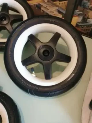 4 Ruedas bugaboo donkey delanteras y traseras