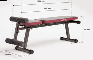 Banco de pesas y abdominales Corength