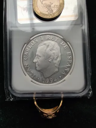 Moneda Plata 2000 PTAS Cultura y Naturaleza