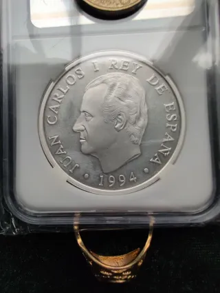 Moneda Plata 2000 PTAS Cultura y Naturaleza