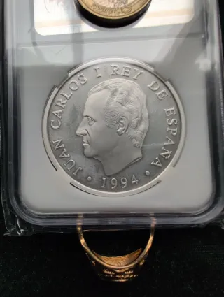 Moneda Plata 2000 PTAS Cultura y Naturaleza