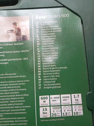 Taladro Bosch con maletín