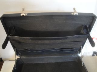 Maletín Bergmann. Negro. Nuevo a estrenar