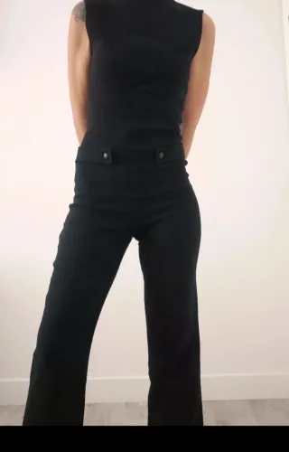 Mono Zara Negro Talla Xs