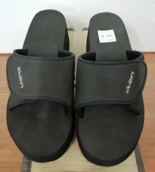 Ciabatte Dubin vintage suola rialzata