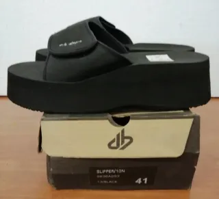 Ciabatte Dubin vintage suola rialzata