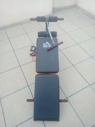 Banco de ejercicio plegable HOMCOM