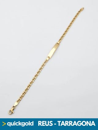 035-05-00877 PULSERA ORO 18K NO ME OLVIDES