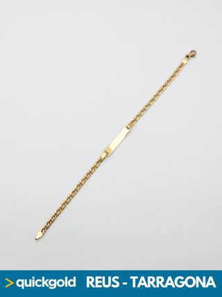 035-05-00877 PULSERA ORO 18K NO ME OLVIDES