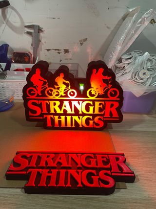 Lámpara LED Stranger Things