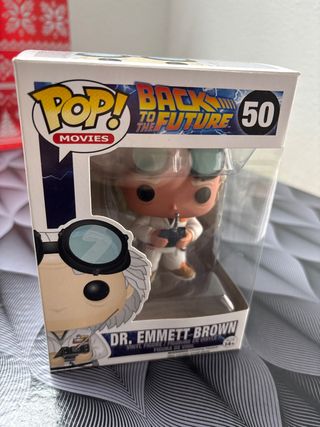Funko Pop! Dr. Emmett Brown Regreso al Futuro 50