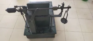 Báscula antigua de pesaje