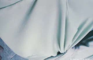 ​Abito lungo monospalla Verde Salvia - Cerimonia