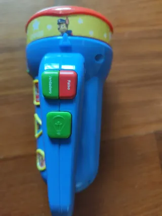 Linterna Patrulla Canina + Reloj +Banco Martillar