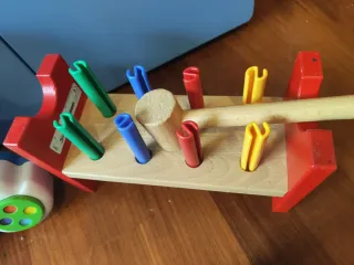 Linterna Patrulla Canina + Reloj +Banco Martillar