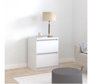 Pack Cama y armario BRIMNES + Mesa de noche MALM