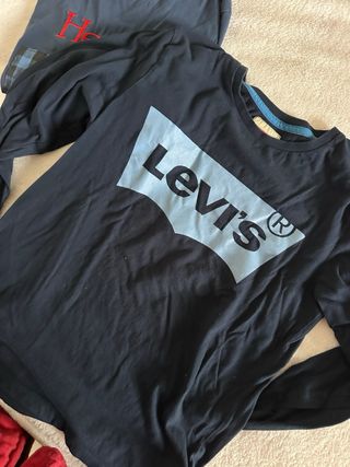 2 magliette ragazzo Levi's e Henry