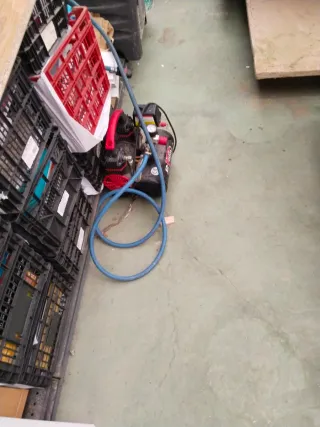 Alquiler ingletadora,pistola compresor para trabaj