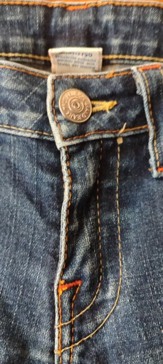 Calças True Religion Azuis Tam 38l