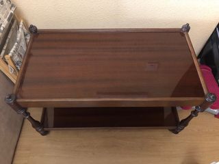 Mesa camarera madera con ruedas