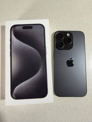 iPhone 15 Pro 256GB Titanio Negro