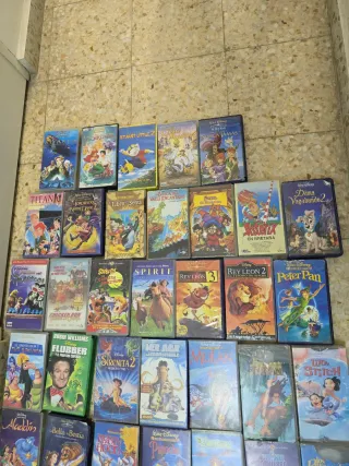 Lote 47 Películas VHS Éxitos