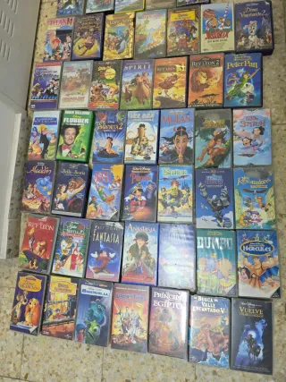Lote 47 Películas VHS Éxitos