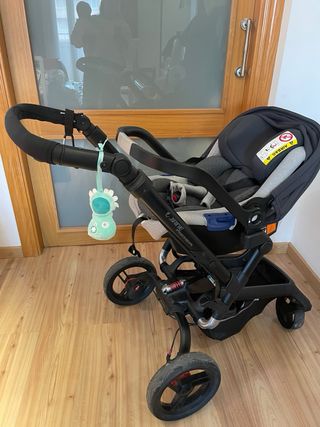 Carro Jané Rider 3 piezas gris