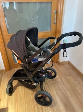 Carro Jané Rider 3 piezas gris