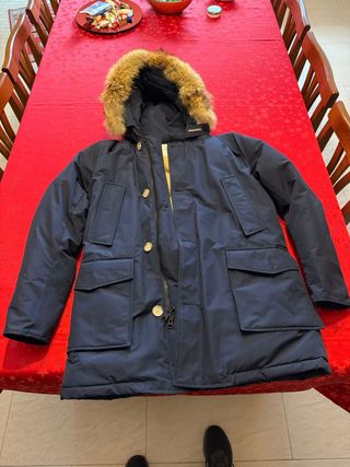 Woolrich Arctic Parka Originale melton  blue