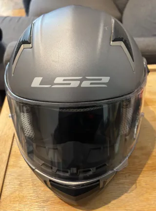 Casco Moto LS2 Gris talla XS